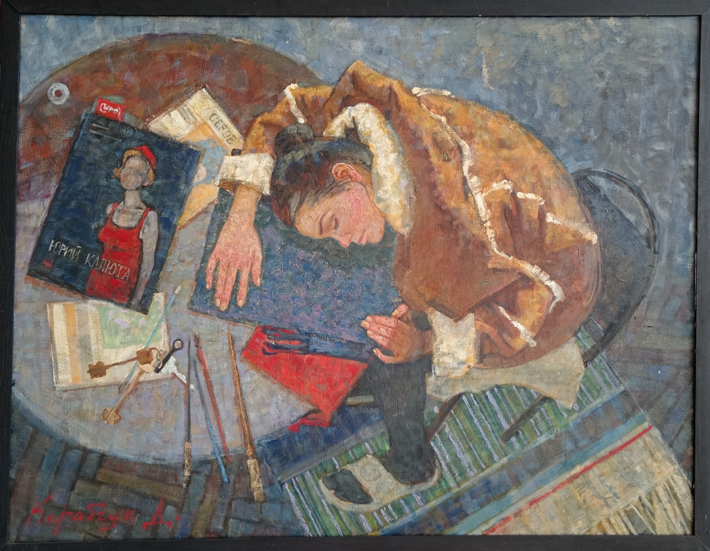 5-1. Автопортрет. 2016. Холст, масло. 100×130.jpg