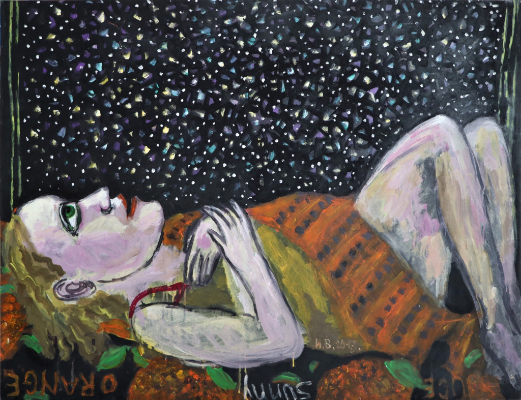 7. Верпета. Снег. 2013. 81х105,5. Флизелин, акрил, лак. Собрание автора.jpg