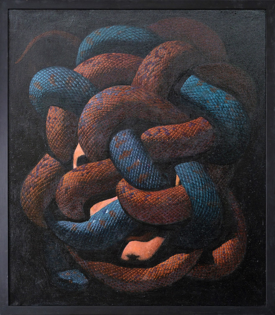 12. Дети змей. 2021. Х.,м. 115×100.jpg