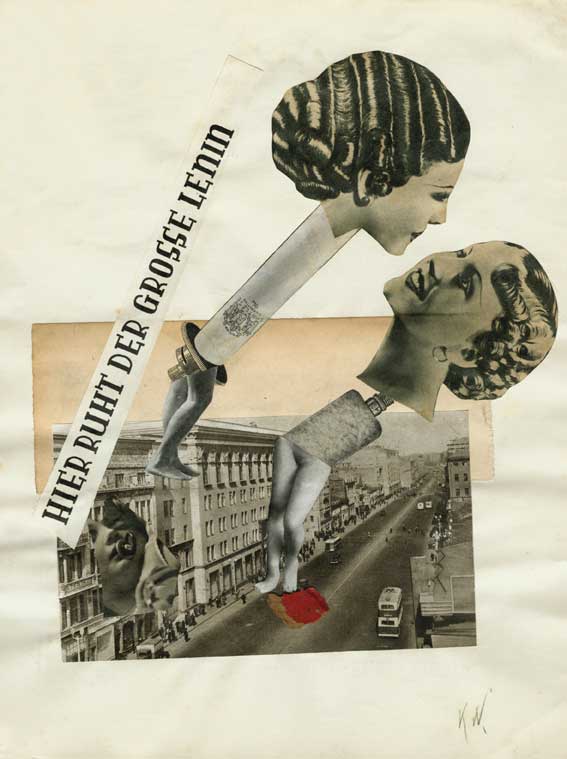 5-1. Здесь покоится великий Ленин. Коллаж, бумага. 33×25 (№ 507).jpg