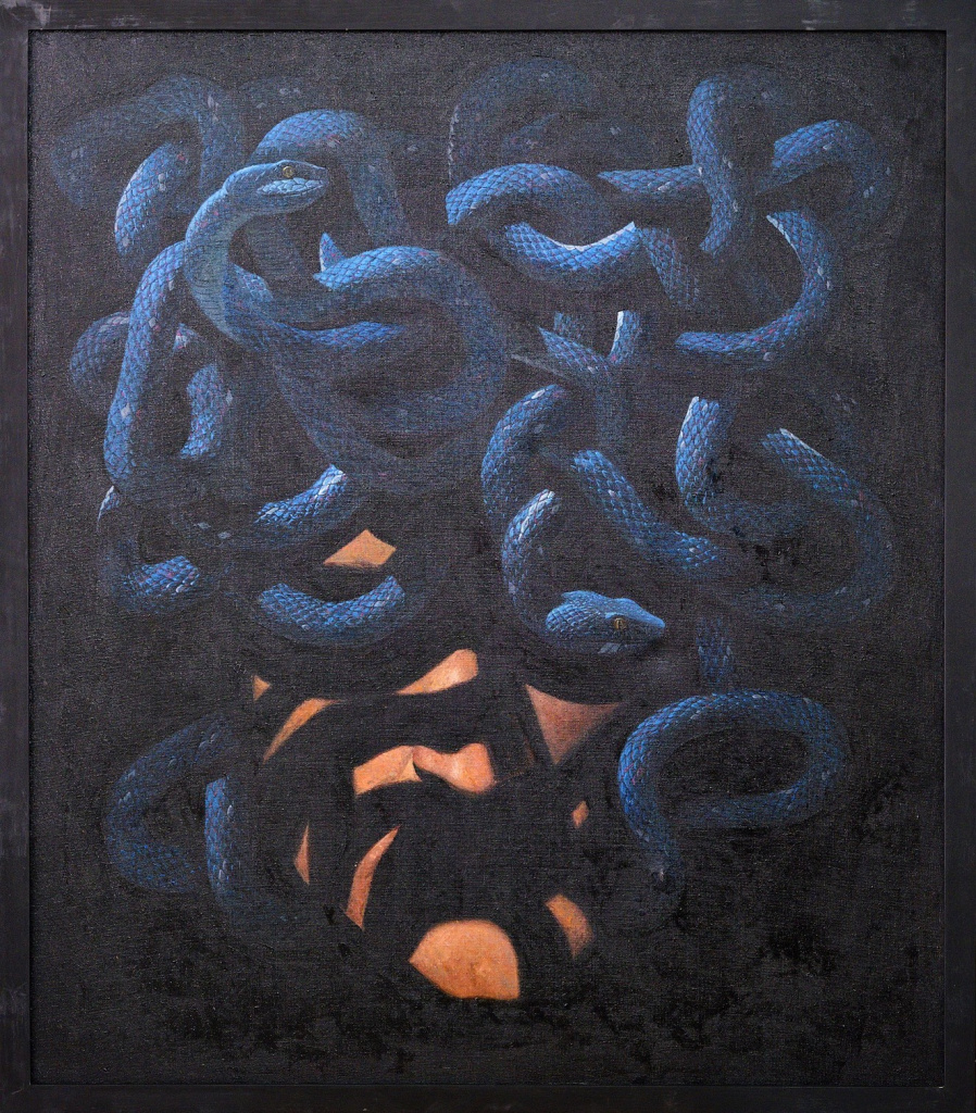 10. Дети змей. 2021. Х.,м. 115×100.jpg