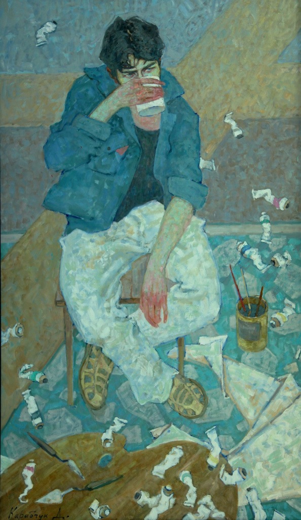 6-4. Лёша. 2016. Холст, масло. 170×100.JPG