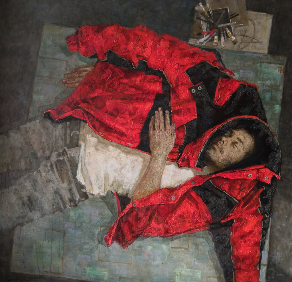 2. Полёт. 2018. Холст, масло. 145×150.jpg